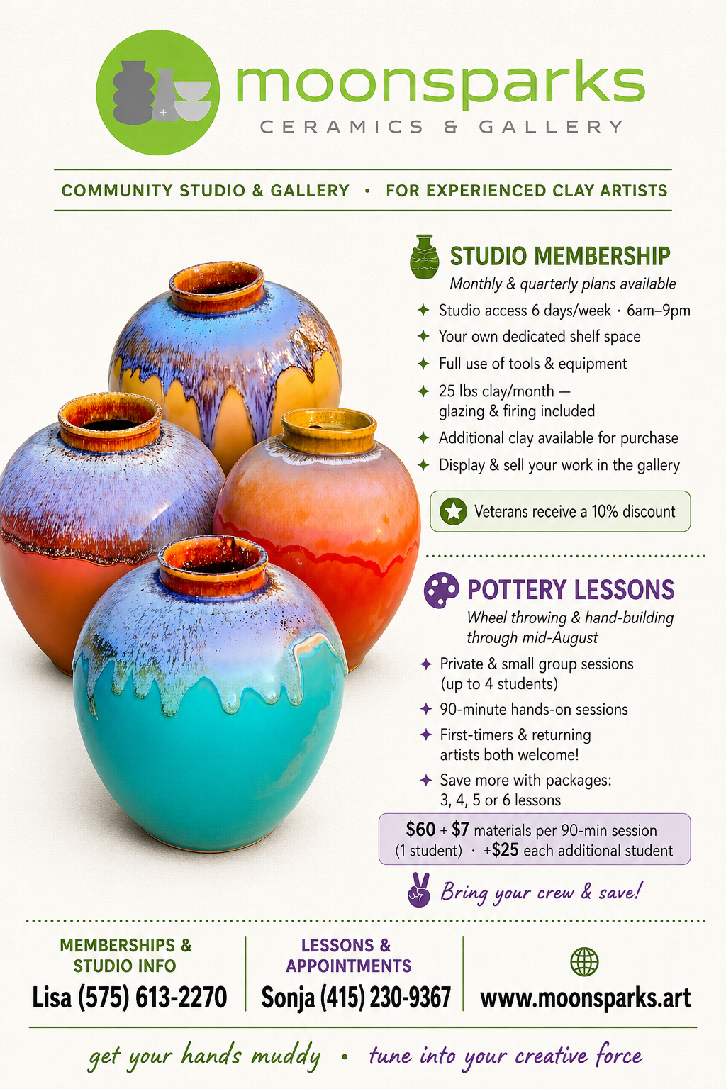 moonsparks Ceramics & Gallery, Taos